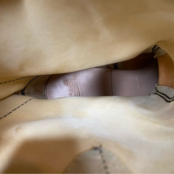 Red Wing Tan Suede Engineer Boot 10 - Picture 14 of 16